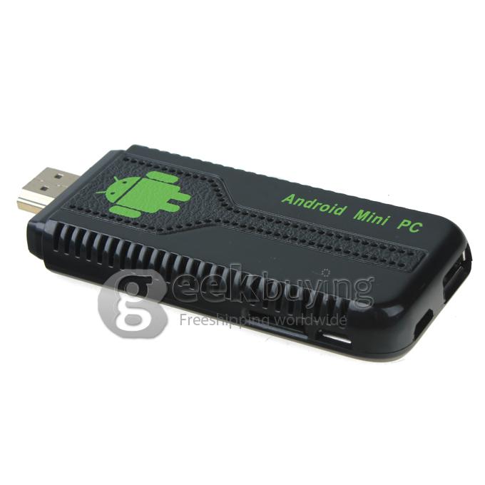 UG007B RK3188T Quad-Core Google Android 4.2 1.4GHz Mini TV BOX Dongle 2G/8G 1080P Wifi Bluetooth - Black