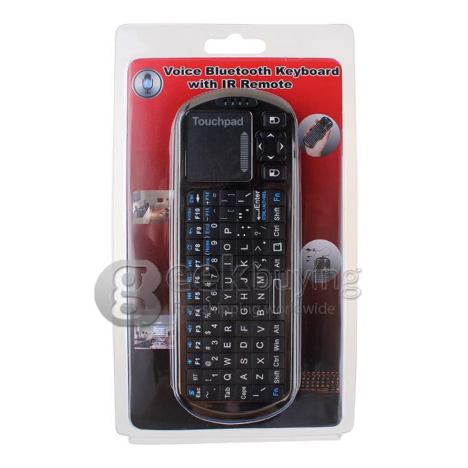 KP-810-18BV Bluetooth Wireless Mini Keyboard With Touchpad Speaker and Microphone for TV BOX Mini PC(005)