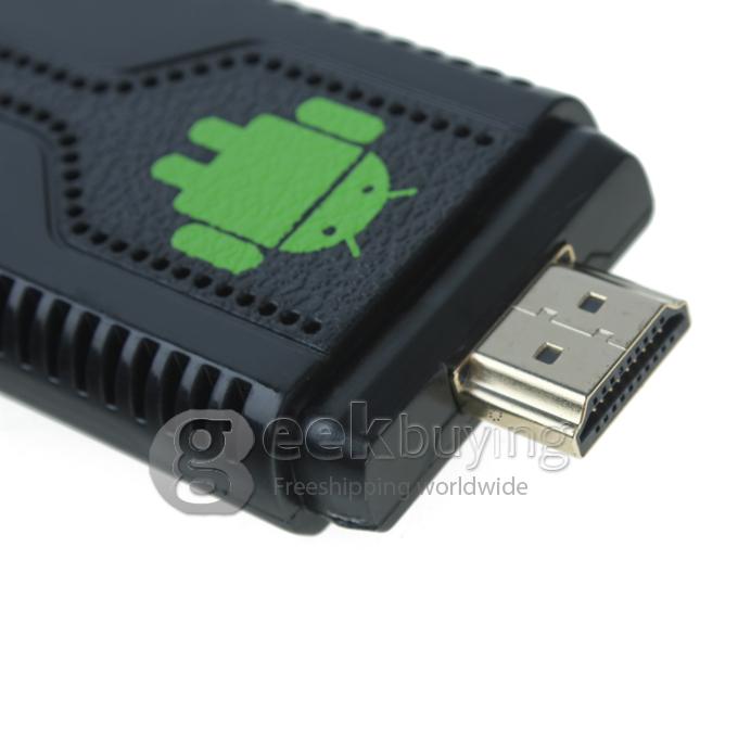UG007B RK3188T Quad-Core Google Android 4.2 1.4GHz Mini TV BOX Dongle 2G/8G 1080P Wifi Bluetooth - Black