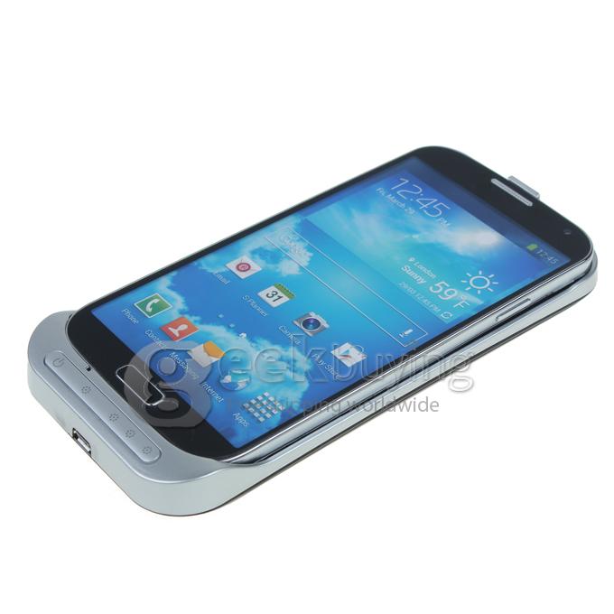 3200mAh Aluminium Power Bank External Backup Battery Case for Samsung Galaxy S4 i9500