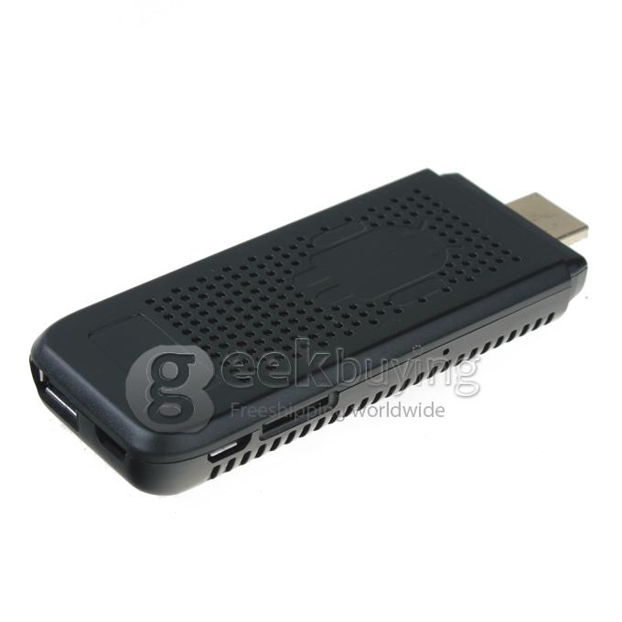 UG007B RK3188T Quad-Core Google Android 4.2 1.4GHz Mini TV BOX Dongle 2G/8G 1080P Wifi Bluetooth - Black