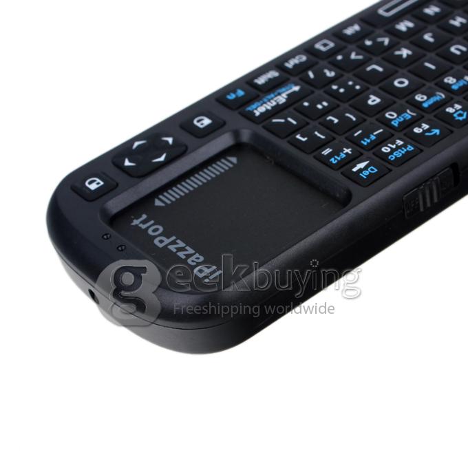 IPazzPort KP-810-19BTT Mini Wireless Keyboard with Touchpad and LED light For Tablet Mini PC TV Box