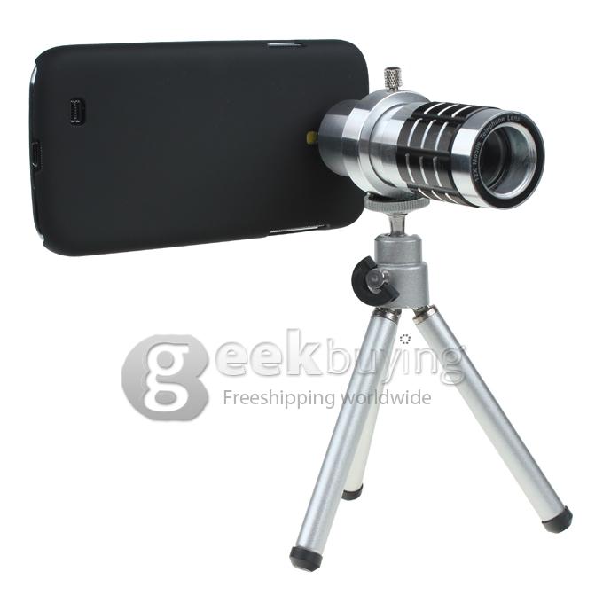 12X Zoom Telescope Lens Case TelePhoto Camera for Samsung Galaxy S4 i9500