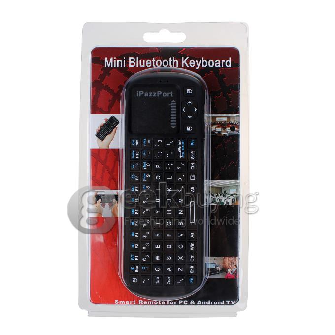 IPazzPort KP-810-19BTT Mini Wireless Keyboard with Touchpad and LED light For Tablet Mini PC TV Box