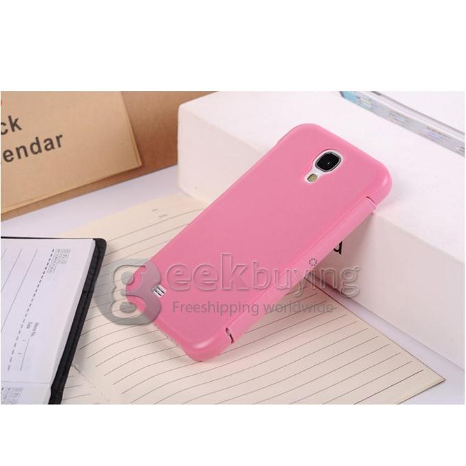Pink Luxury Flip PU Leather Case Hard Cover for Samsung Galaxy S4 S IV i9500