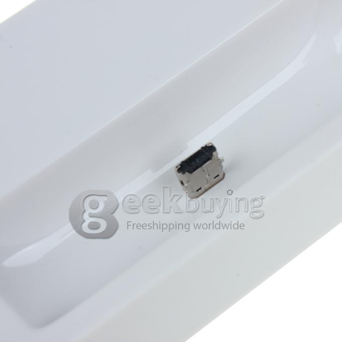 New Dock Station Stand Charger Cradle for Samsung Galaxy S4 i9500-White