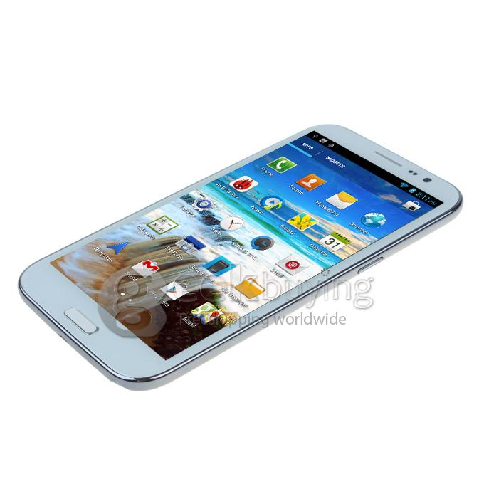 Haipai N7889 6.0inch IPS HD Screen MTK6589 Quad Core 1GB RAM+16GB ROM 12.6MP Camera Android 4.2.1 OS 3G/GPS - White