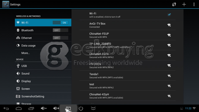 Tronsmart MK908 Rk3188T Quad Core 1.4GHz Google Android 4.2 Mini PC TV Box Dongle HDMI HDD Player 2G/8G Bluetooth Dual Wifi Antenna Black