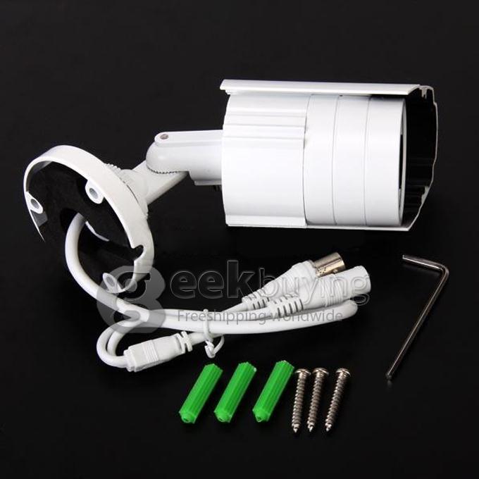 1/3 CMOS 3.6mm Lens 600TVL 24LED High Intensity Infrared Night Vision Security Outdoor Waterproof CCTV Camera