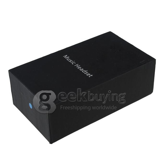BT-16 Bluetooth V3.0+EDR Wireless Headset Earphone for Mobile Phone with Earphone & Hook-Blue