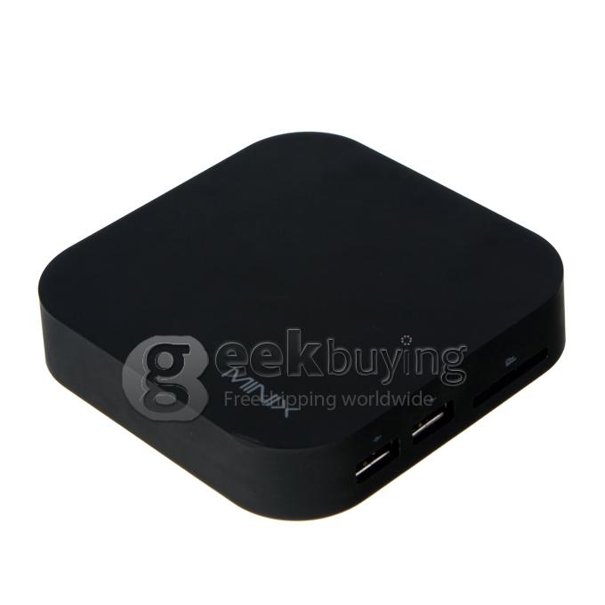 MINIX Neo X5 mini RK3066 Cortex A9 1.6GHz Dual Core Android 4.1.2 TV Box HDMI HDD Player 1G/8G FHD 1080p WiFi RJ45 - Black