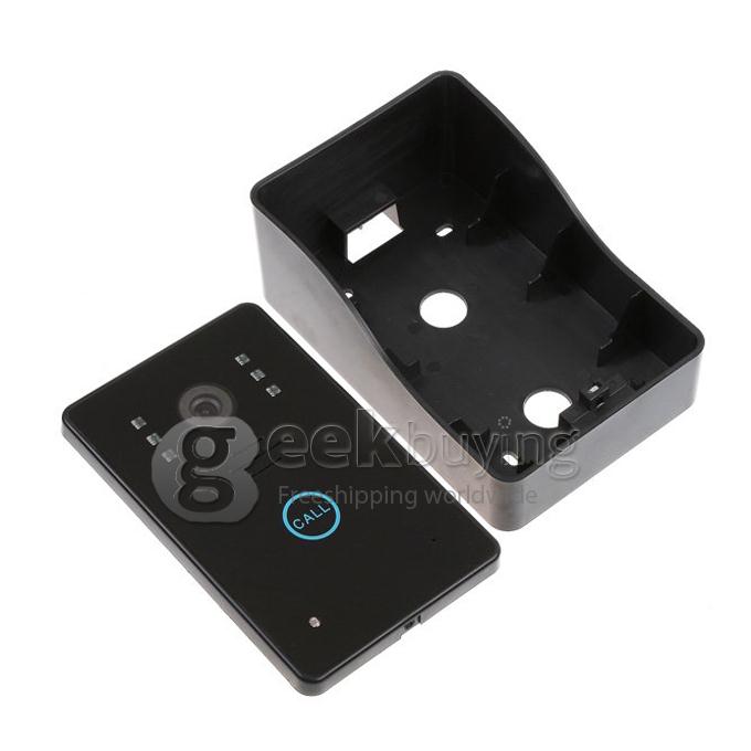 SY807MJ11 7 TFT Touch Rainproof Video Door Doorbell Kit (Calls, Intercom, Unlock, Monitor, Night Vision) - 5m Cable