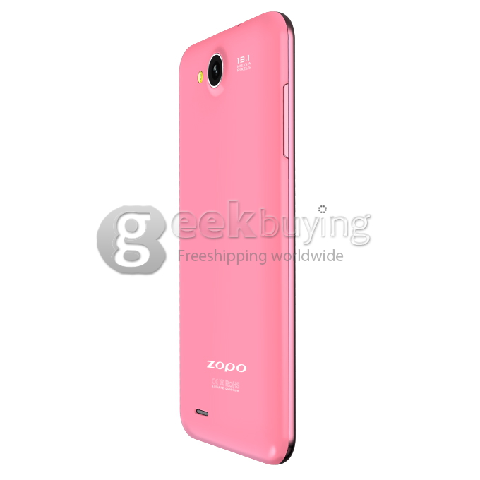 ZOPO C3 5.0 Inch FHD MTK6589T Quad Core 1.5GHz Smart Phone 1GB RAM+16GB ROM Android 4.2 OS with 3G/GPS/OTG-Pink
