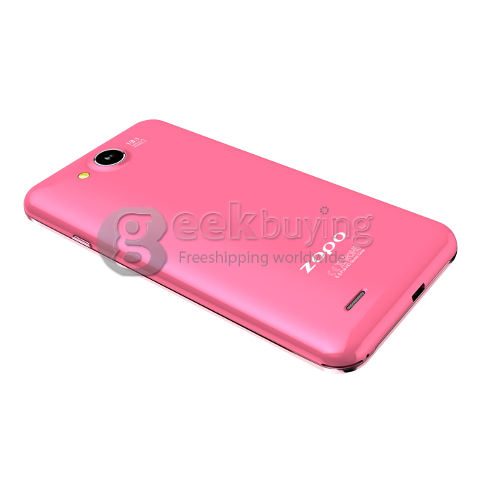 ZOPO C3 5.0 Inch FHD MTK6589T Quad Core 1.5GHz Smart Phone 1GB RAM+16GB ROM Android 4.2 OS with 3G/GPS/OTG-Pink