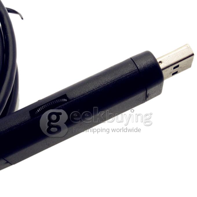 High Resolution 7m Waterproof Wire Endoscope with 4 LED Low Lux Luminance Lights & 1/6 CMOS Camera