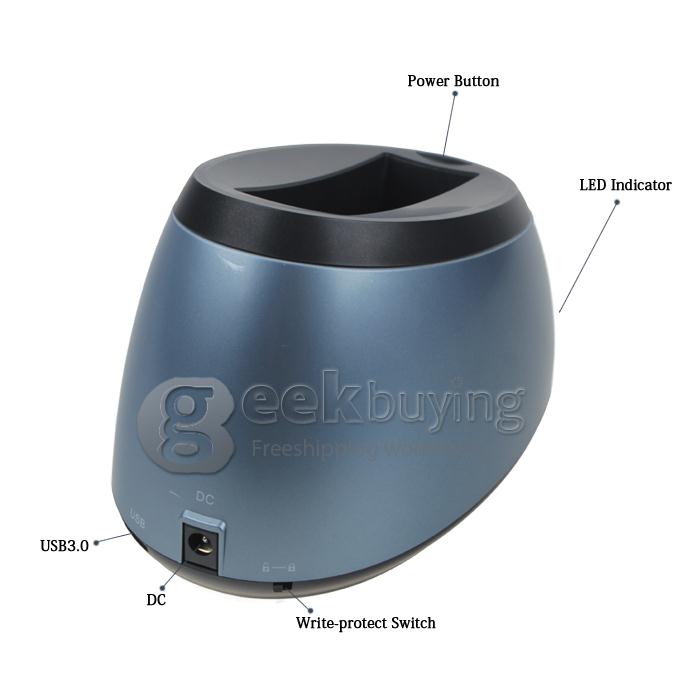 SSK DK-G300 USB3.0 SATA2.5/3.5inch Universal Dock HDD Docking station Compatible usb 2.0/1.1