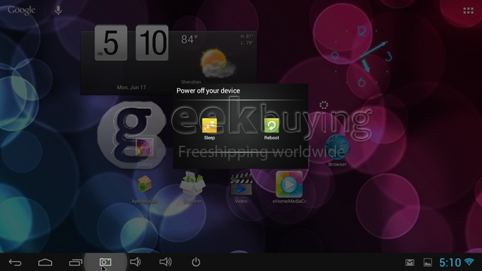 MINIX Neo X5 mini RK3066 Cortex A9 1.6GHz Dual Core Android 4.1.2 TV Box HDMI HDD Player 1G/8G FHD 1080p WiFi RJ45 - Black