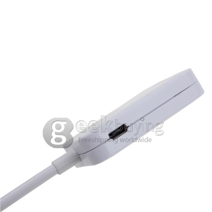 MHL Micro USB to HDMI Cable HDTV Adapter for Samsung Galaxy S4 SIV - White