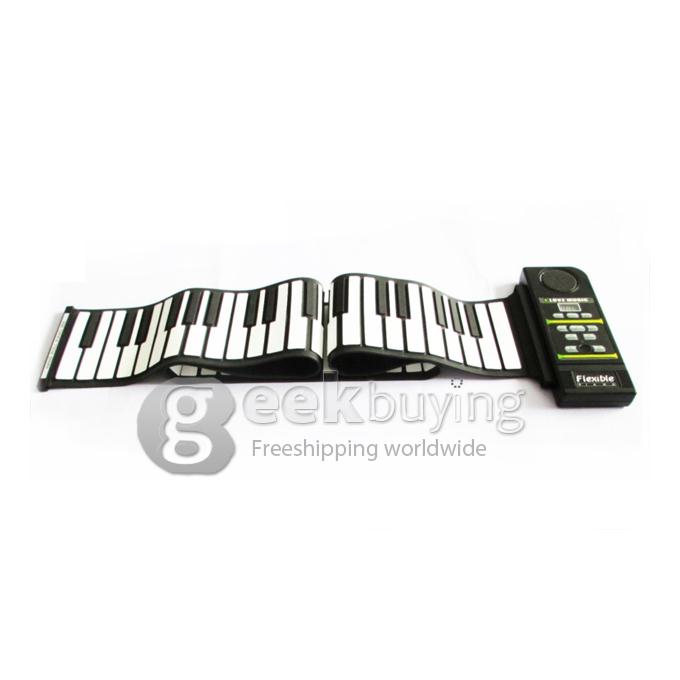 New 88 Keys USB Roll Up Piano for Children Konix PN88 Digital Toy Piano,Independent Voice,PC No Needed