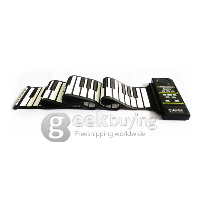New 88 Keys USB Roll Up Piano for Children Konix PN88 Digital Toy Piano,Independent Voice,PC No Needed
