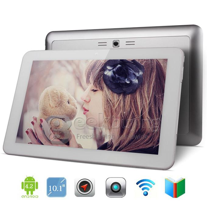 CASZH T10 10.1 inch Android 4.2.2 MTK6589 Quad Core 1.2GHz Tablet PC SIM Phone IPS 1280*800 Bluetooth/3G/GPS Function