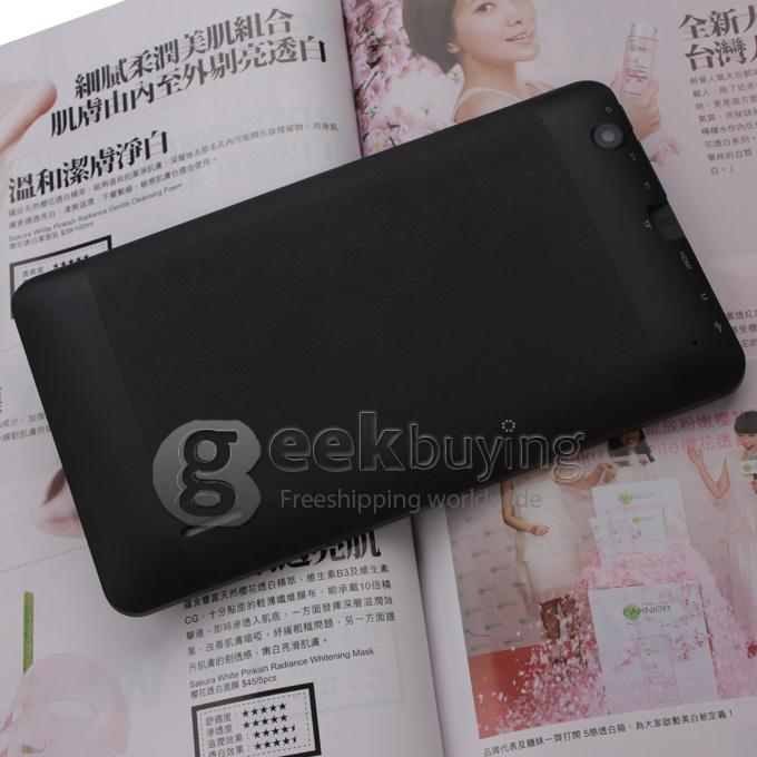 VIA V7 7 inch WM8880 Cortex-A9 Dual Core 1.5GHz Tablet PC Android 4.2 OS 512M/4G Dual Camera 1080P MID Black
