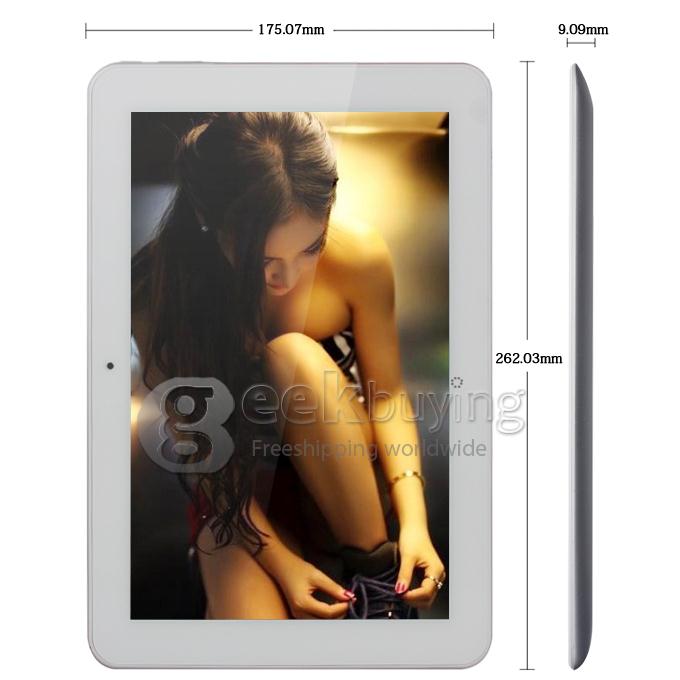 CASZH T10 10.1 inch Android 4.2.2 MTK6589 Quad Core 1.2GHz Tablet PC SIM Phone IPS 1280*800 Bluetooth/3G/GPS Function