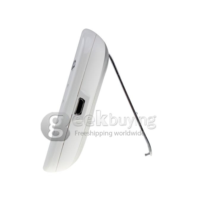 3200mAH External Backup Battery Charger Case with Stand for Samsung Galaxy S4 i9500 - White