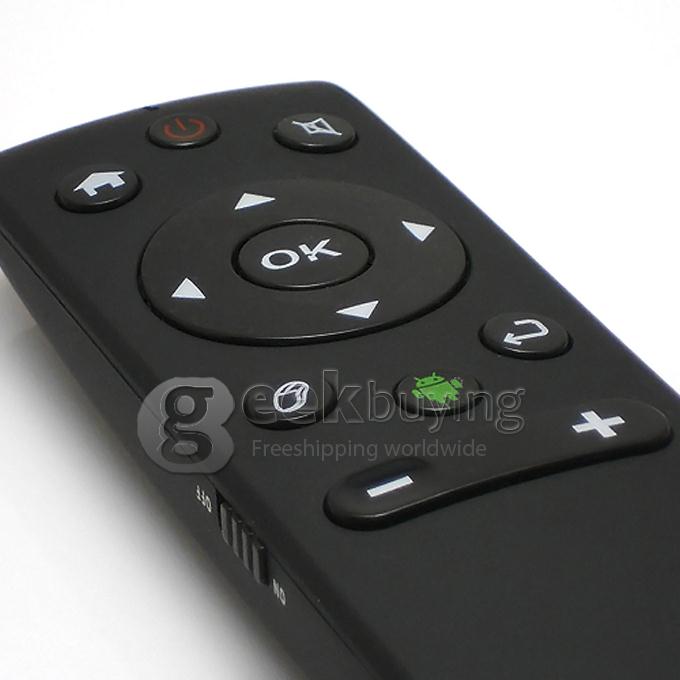 T31 2.4GHz Wireless joystick + Remote Control+ Super Energy-saving Fly/Air Mouse - Black