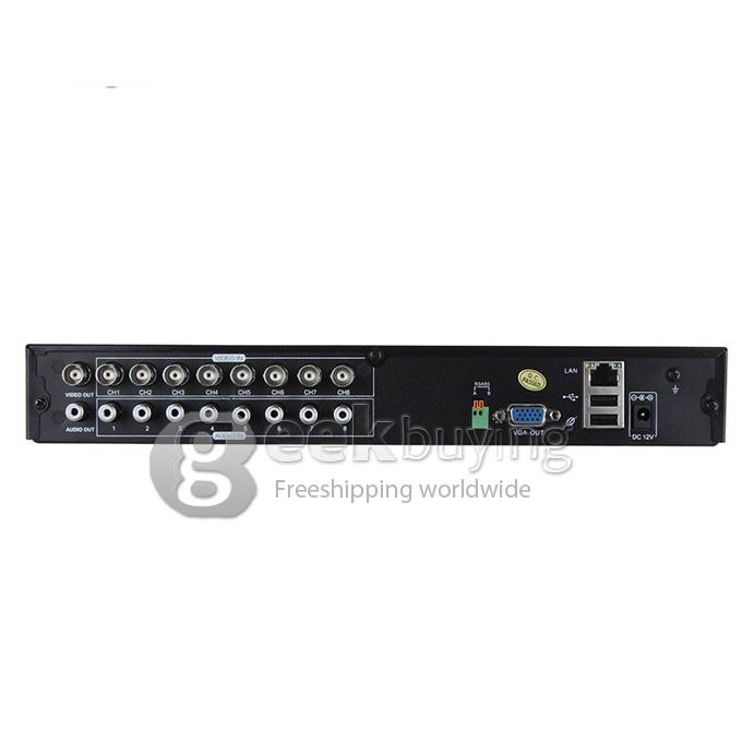 Weatherproof 8CH CCTV Camera System H.264 1/4