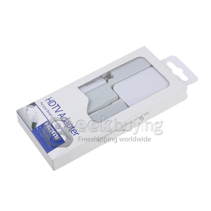 MHL Micro USB to HDMI Cable HDTV Adapter for Samsung Galaxy S4 SIV - White