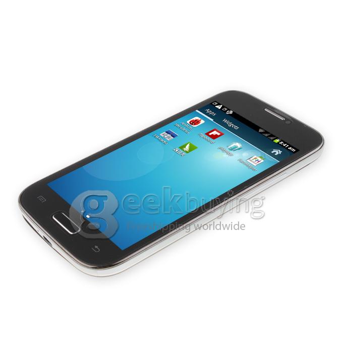 Z.doxio I9500 5.0Inch Capacitive Screen SC6820 1.0GHz Smart Phone 2.0MP Camera Android 4.2 OS WIFI/Bluetooth - Black