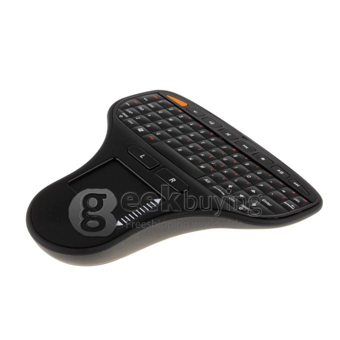 2.4G Wireless Flying Touch-pad Air Mouse N5903 Mini Wireless Keyboard for Google TV BOX Tablet PC