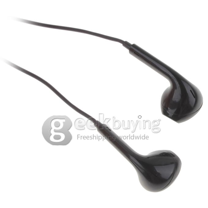 Stylish Design Earphone Headset Earpods with Remote & Mic for iPhone 5S 5C 5 / iPod Touch 5 / iPad - Black