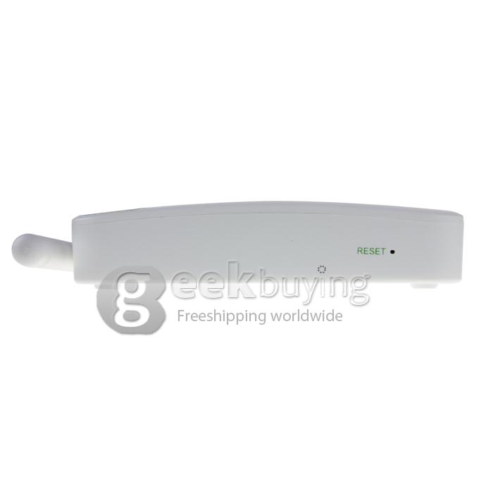 GV-11D Allwinner A20 Dual Core Google Android 4.2.2 Mini TV BOX HDMI HDD Player 1G/4G Camera Mic External Wifi Antenna with Remote Control - White