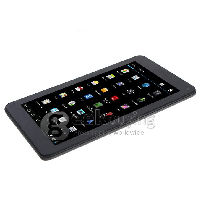 VIA V7 7 inch WM8880 Cortex-A9 Dual Core 1.5GHz Tablet PC Android 4.2 OS 512M/4G Dual Camera 1080P MID Black
