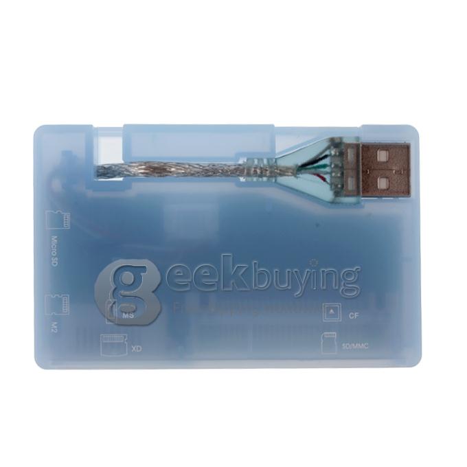 SSK SCRM026 ALL-IN-1 Card Reader - Blue