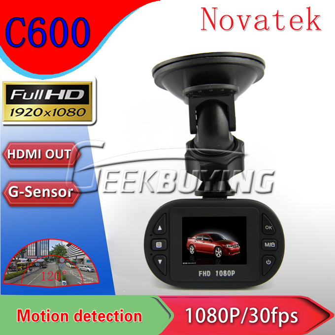Tronsmart Car DVR C600 HD 1080P 1.5 inch LCD Screen Video Carcam Digital Voice Recorder / 4X Digital Zoom/ G-sensor /Night Vision ----Black