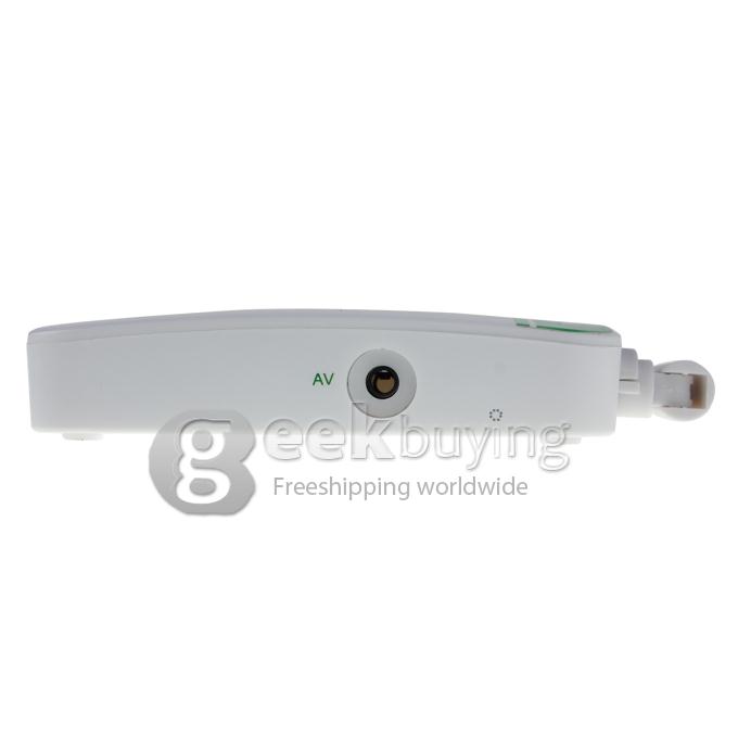 GV-11D Allwinner A20 Dual Core Google Android 4.2.2 Mini TV BOX HDMI HDD Player 1G/4G Camera Mic External Wifi Antenna with Remote Control - White
