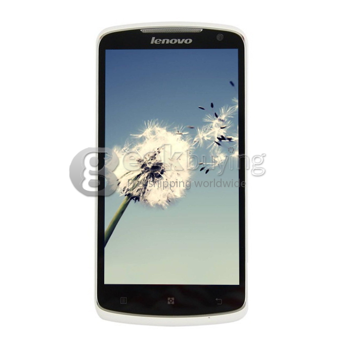 Lenovo S920 5.3 Inch IPS HD Retina Screen MTK6589 Quad Core Smart Phone 1GB RAM+4GB ROM Android 4.2 OS GPS/3G-White