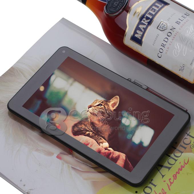 VIA V7 7 inch WM8880 Cortex-A9 Dual Core 1.5GHz Tablet PC Android 4.2 OS 512M/4G Dual Camera 1080P MID Black