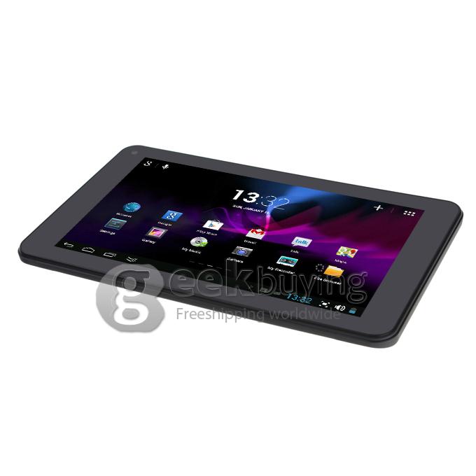 VIA V7 7 inch WM8880 Cortex-A9 Dual Core 1.5GHz Tablet PC Android 4.2 OS 512M/4G Dual Camera 1080P MID Black