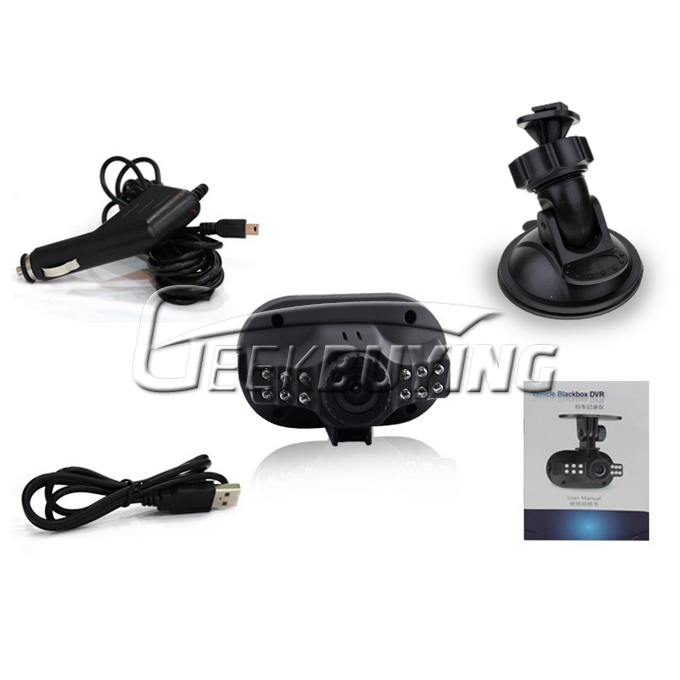 Tronsmart Car DVR C600 HD 1080P 1.5 inch LCD Screen Video Carcam Digital Voice Recorder / 4X Digital Zoom/ G-sensor /Night Vision ----Black