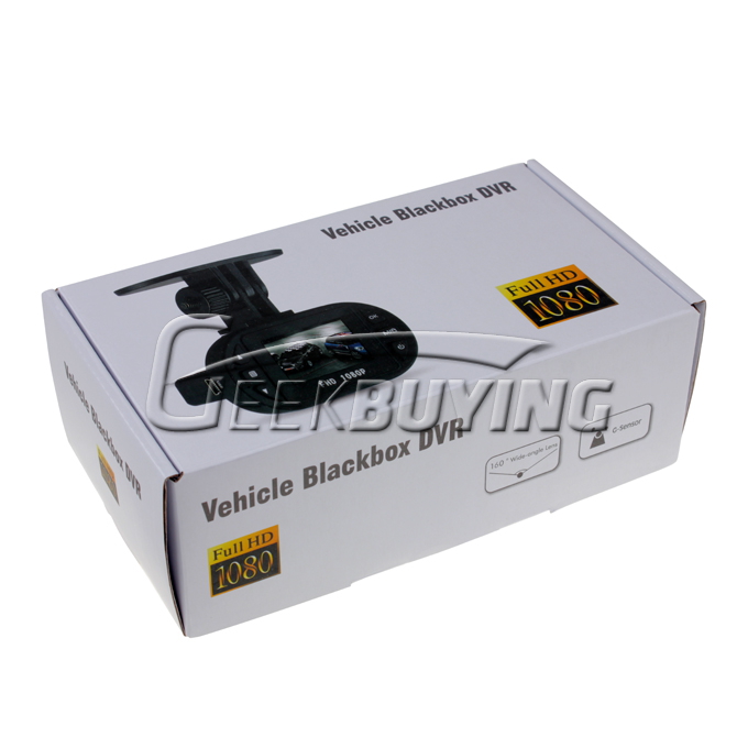 Tronsmart Car DVR C600 HD 1080P 1.5 inch LCD Screen Video Carcam Digital Voice Recorder / 4X Digital Zoom/ G-sensor /Night Vision ----Black