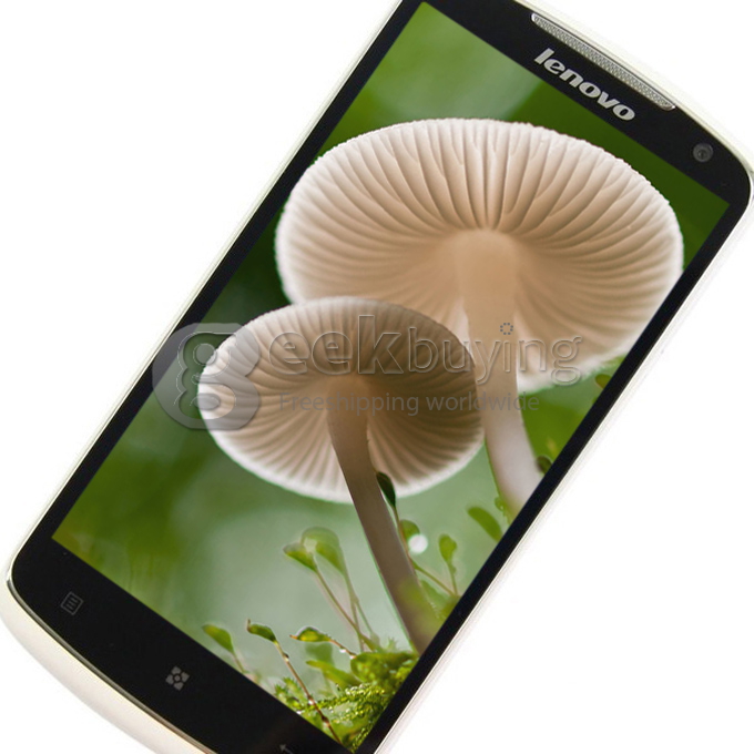 Lenovo S920 5.3 Inch IPS HD Retina Screen MTK6589 Quad Core Smart Phone 1GB RAM+4GB ROM Android 4.2 OS GPS/3G-White