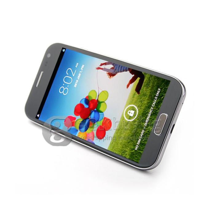 Mpai S4 I9500 5.0Inch IPS HD Arc Screen MTK6589 Quad Core Smart Phone 1GB RAM+4GB ROM 12.6MP Camera Android 4.2.1 3G/GPS-Grey