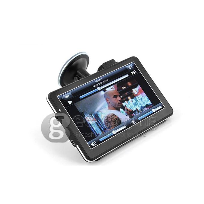 7 Inch TFT- LCD Touchscreen HD 800x480 Windows 6.0 Car DVR GPS Navigator with 4GB Bluetooth FM - Brazil + Argentina Map