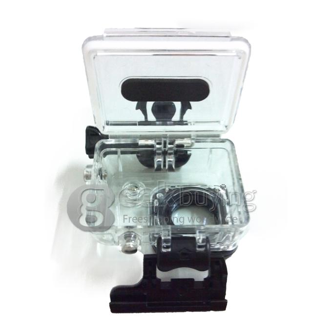 Underwater Waterproof Protective Housing Case 45M Depth Water Resistant For Gopro Hero 3 Camera (Black + Transparent)