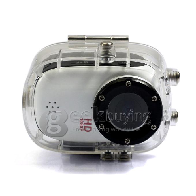 SJ1000 1.5Inch 140 Degree A+ Wide Angle 1920 x 1080 H.264 Outdoor Sports Home Security Deep-water Probing HD DV/CAR DVR /Camera Multiple Languages with 17 Kinds of Original Gadgets (White)