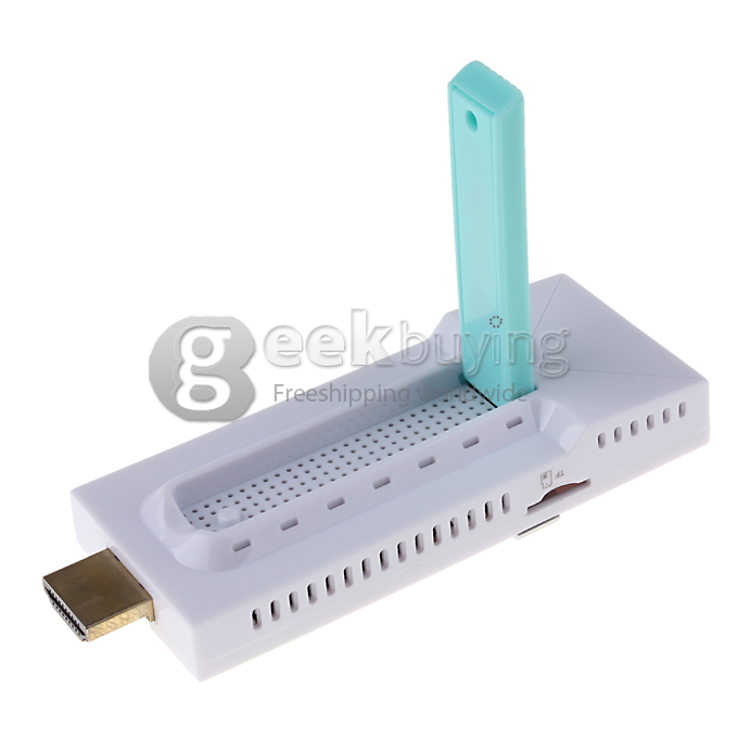 Ugoos UM1 Rockchip RK3066 Dual Core Cortex A9 1.6Ghz Android 4.2.2 OS Mini TV BOX HDMI HDD Player 1G/4G with External Wifi Antenna-White